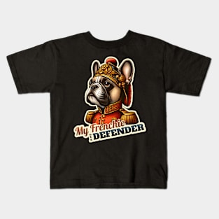 Guard french bulldog Kids T-Shirt